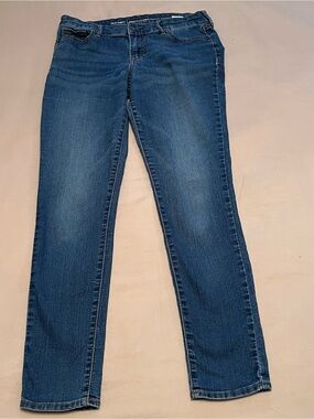 Old Navy Women’s Super Skinny Mid-Rise Blue Jeans Size 10